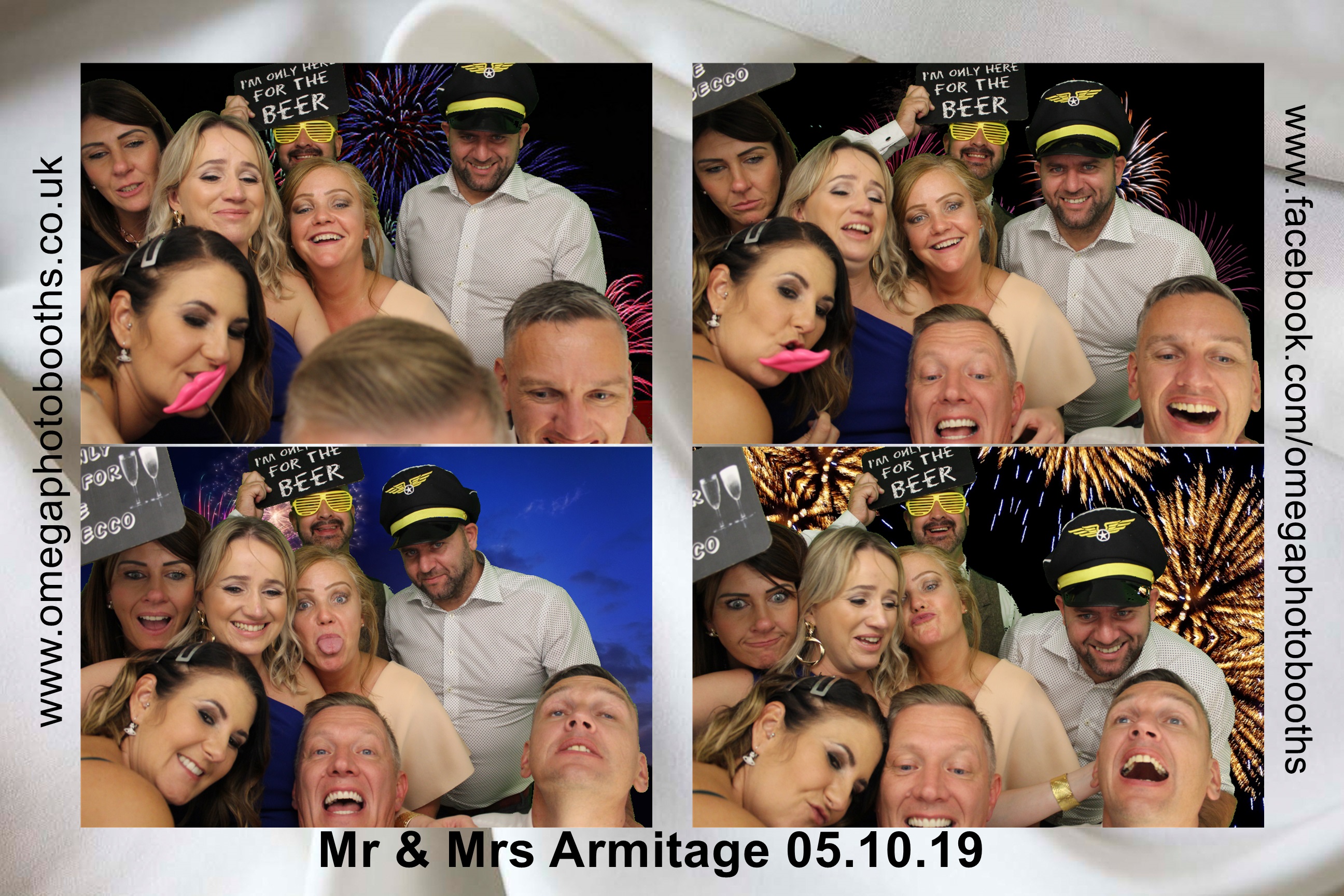 Mr & Mrs Armitage | View more photos from the event at gallery.omegaphotobooths.co.uk/u/Omega-Photobooths/Mr-Mrs-Armitage